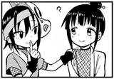 Rindou assaulting Mokuren