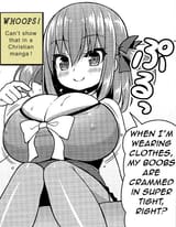 Loli titties in a tight shirt