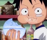 luffy inyects marihuana