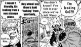 Zoro is “leaking” haki