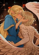 __marcille_donato_and_falin_touden_dungeon_meshi_drawn_by_qinimoonie__sample-d0c2eaed7108da39b7d129ab16322f6b