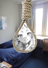 suicide knife yourself