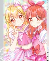 ❀.𖥔 ݁ ˖一直很想畫的衣服互換💓。如無意外會肝出新刊 wip!!!🎪香港動漫電玩節 - ...07月25-29日地點：香港會議展覽中心 Hall 3#アイカツ #プリティーリズム #aikatsu #prettyrhythm