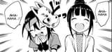 rindo and moku laughing
