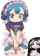 Marulk 1st time in the maid uniform