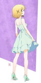 HidamariSketchYunoDress2