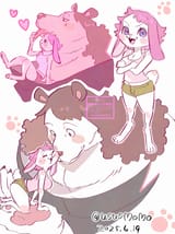 ginny the rabbit kuma the bear