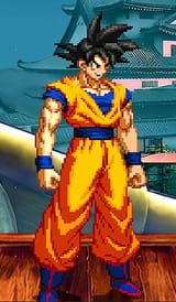 goku&#039;s actual canon coloring