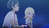 out in space