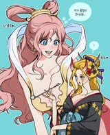 __shirahoshi_and_black_maria_one_piece_drawn_by_ppyobong11__e095181ee1d182a5228a7d035acc9420