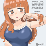 Saori swimsuit chubby