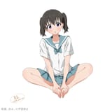 Hinata barefoot school uniform 8