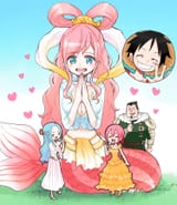 __monkey_d_luffy_nefertari_vivi_shirahoshi_rebecca_and_dalton_one_piece_drawn_by_sumomo_momoringo56__43c830e2fa05e2dc3daf07823ce70e1b