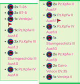 BD roster comparison