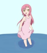 Sundress in water - [SSF]