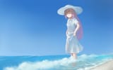 Hinagiku beach sundress - [Paintrfiend]