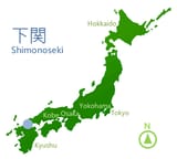 Shimonoseki_map