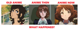 anime then now