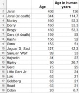 giant ages