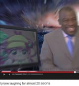 tyrone laughing
