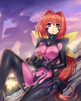 yande.re 424405 bodysuit bou erect_nipples kagami_sumika muvluv muvluv_alternative