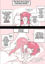 [Amai Shoujo Koubou (Amai Meiden)] Psycho Les Senpai ga 1000-bon Ureta Kinen ni Les Fuuzoku ni Itte Kimashita Repo _ Psycho Lesbian Senpai Sold 1000 Copies Memorial Lesbian Brothel Experience Report [English] [Kusanuu] - Chapter - 2