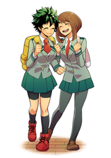 __midoriya_izuku_and_uraraka_ochaco_boku_no_hero_academia_drawn_by_kamichi_ka__54294bf949c5ec5b482ff3cb2cd7e76a