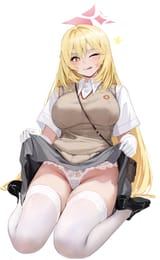__shokuhou_misaki_blue_archive_and_2_more_drawn_by_chela77__2f8ef347240f502f0f3f6c72dc7dc4f1
