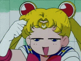 Sailor moon dot eyes
