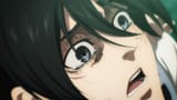 mikasa tearing up