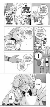 blushing like a schoolgirl
