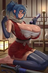 __manyuu_chifusa_manyuu_hikenchou_drawn_by_silvertsuki