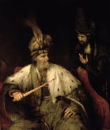 Aert_de_Gelder_-_Ahasuerus_and_Haman_-_(MeisterDrucke-190370)