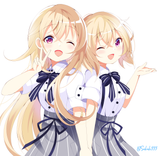 __jinja_eru_and_jinja_natsume_gochuumon_wa_usagi_desu_ka_drawn_by_sakaki333__fc223052cbd600078cd01a35b21d5c7e