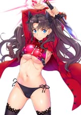 __tohsaka_rin_fate_and_1_more_drawn_by_nagayori__6929ea076dd8f8a0597c2c74ec4a4c33
