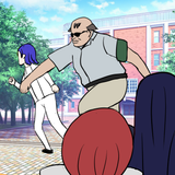 Ojisan punches the shit out of Shuji(fag)