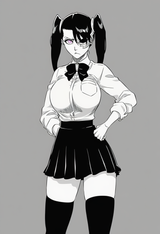 loly aivirrne, kubo tite, bleach_ sennen kessen-hen, black hair, light purple ey s-1160059766