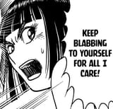 keep blabbing