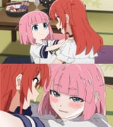 Futari blush look