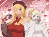valentines kujaku and hibari