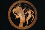search-images__Satyr_plays_Greek_tragedy_Dionysus_worship_mythological_roots_fertility_rituals_chorus_imagery_-satyr-with-dionysus-1024x680