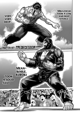 kengan kuroki took a solid shit