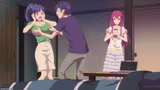 Goddess-Cafe-Terrace-Episode-6-Hayato-Throws-Ami-on-Bed