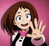 Ochaco Uraraka face