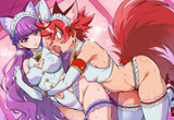 best quality, very aesthetic, pink room, drawn by {{yabuki kentarou}}, drawn by s-596561824
