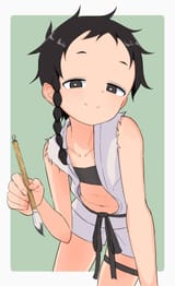 Hasu reaches over