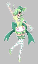 Cute Parsley Girl as a Precure by ScienceProject99