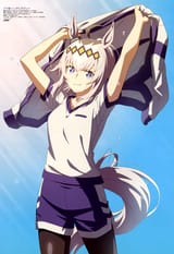 yande.re 1229992 animal_ears gym_uniform kamome_yuu oguri_cap_(umamusume) pantyhose tail uma_musume_cinderella_gray uma_musume_pretty_derby