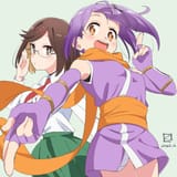 __kusagakure_satoko_and_koga_konoha_ninja_to_koroshiya_no_futarigurashi_drawn_by_miyahara_takuya__8498b68eee6eedd427d1e2148ad2423a