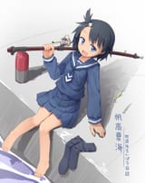 Natsumi barefoot school uniform 2